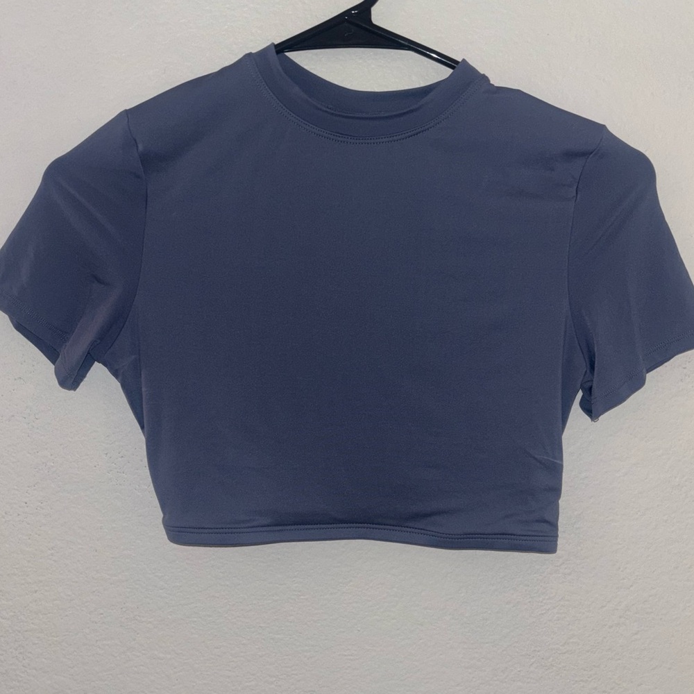 Pink/ Victoria’s secret cropped workout/lounge top NWOT